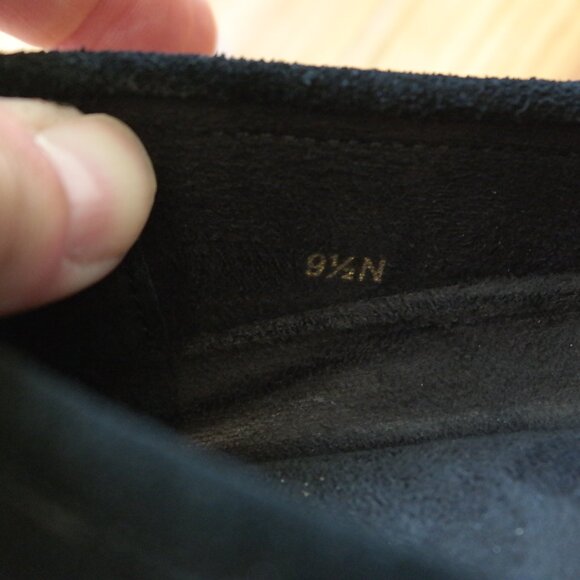 VANELI Women's Zeus Loafer Size 9.5 Black w/ Silver Chain - Picture 6 of 14